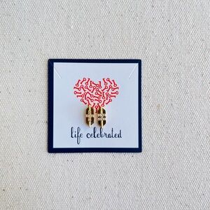 *Plus Equals Charm Set* Retired KEEP COLLECTIVE Gold (2)